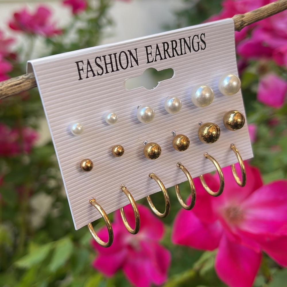 New Earring Set - Picture 2 of 10